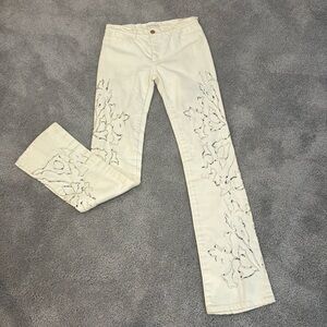 Roberto Cavalli Lazer Cut Jeans